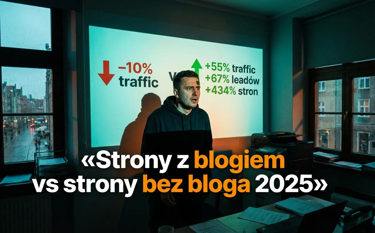 Google Mnie Nie Widzi? Jak Brak Aktualizacji Strony Zabija Twój Biznes (2026) 3 Statystyki wzrostu ruchu o 55 procent i leadów o 67 procent – dowód na to, że systematyczna aktualizacja strony internetowej i bloga działa