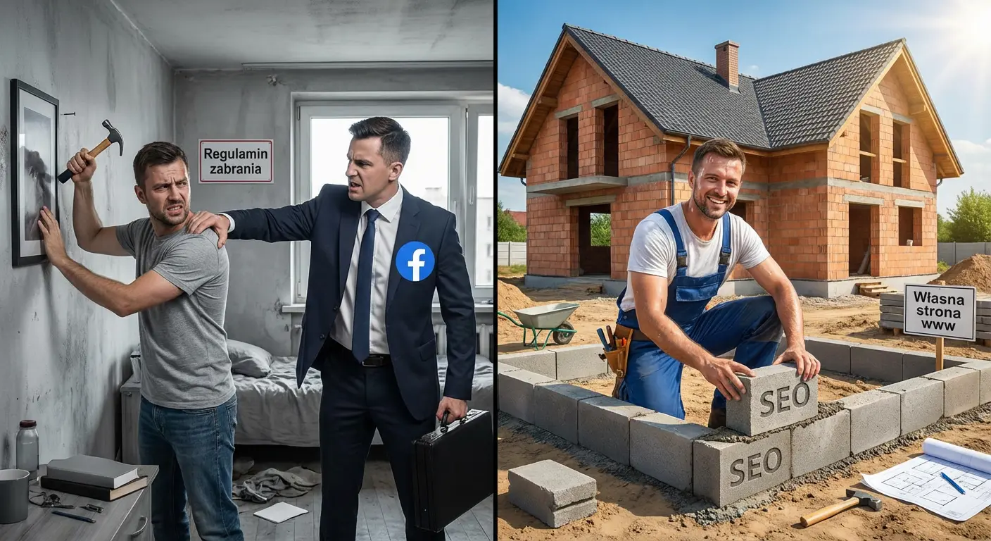 SEO nie tylko dla dużych firm. Obalamy mit! 2 facebook nie kocha